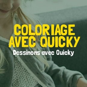 coloriage avec Quicky fun card