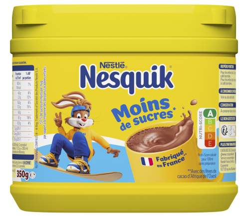 NESQUIK® MOINS DE SUCRES